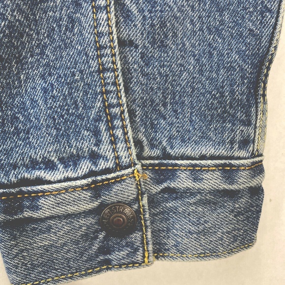 NWT mens size large Levis Trucker Jacket with Sherpa Lining 16365-0128 - Picture 5 of 6